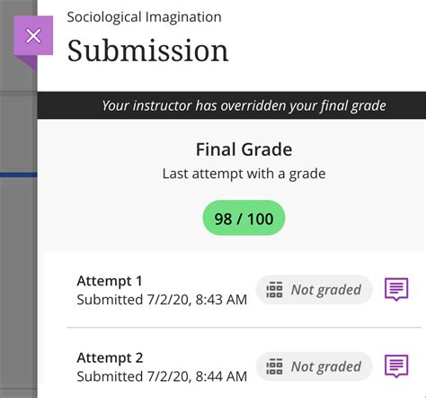 how to find blackboard scores